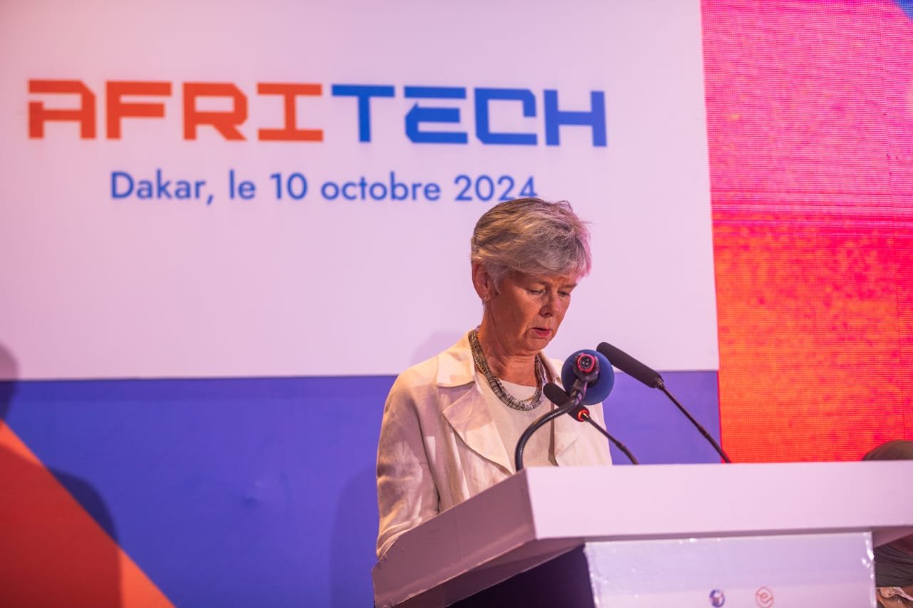 Mme Anu Saxen, Ambassadrice Finlande Au Sénégal , à l’AFRITECH 2024