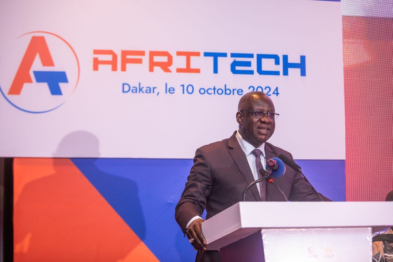 Mbagnick Diop, Président du Mouvement des Entreprises du Sénégal à l'AFRITECH 2024